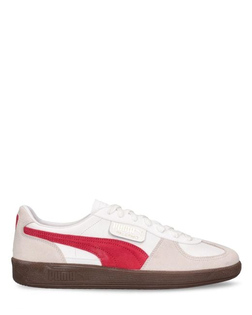 PUMA Pink Palermo Sneakers for men
