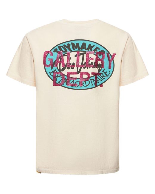 Camiseta dead batteries de jersey de algodón GALLERY DEPT. de hombre de color Gray
