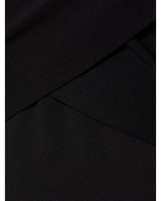 Body in maglia di viscosa stretch di Roland Mouret in Black