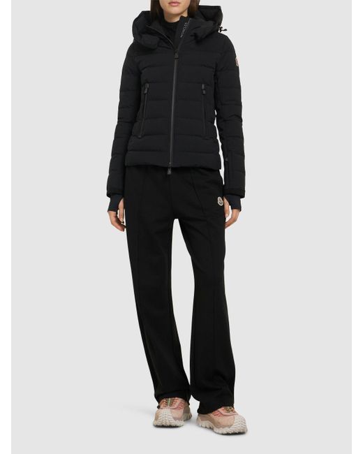 Moncler Lamoura Nylon Blend Down Jacket Black
