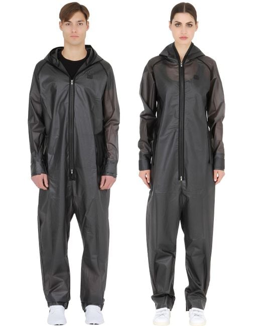 OnePiece Black Waterproof Rain Jumpsuit