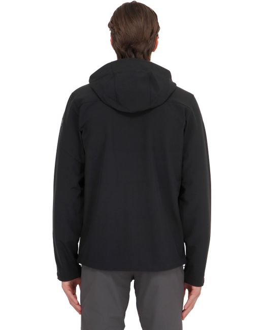 Mountain hardwear Fairing Hooded Softshell Jacket in Black Mountain hardwear Fairing Hooded Softshell Jacket in Black