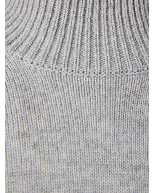 Suéter de lana con cuello alto Max Mara de color Gray