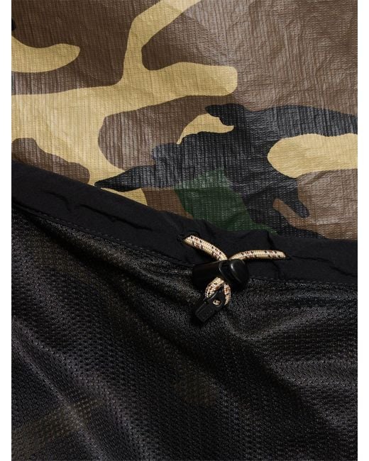 Comme des Garçons Black Zipped Nylon Logo Vest for men