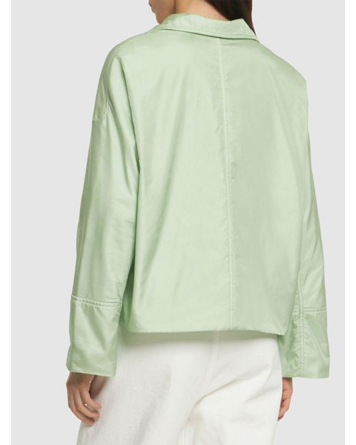 Veste en nylon à boutonnage simple vert the Aspesi en coloris Green