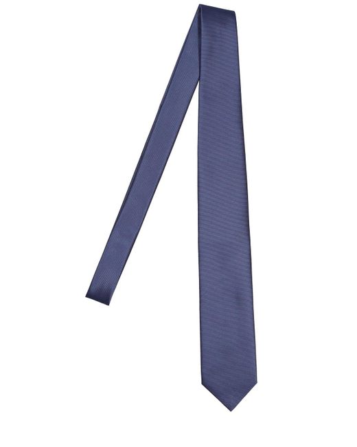 Corbata de seda 8cm Tom Ford de hombre de color Blue