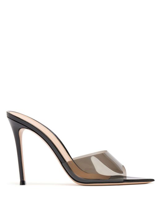 Gianvito Rossi【関税送料込】Elle プレキシミュール 105mm Gianvito Rossi Elle プレキシミュール 105mm メタリック | Lyst