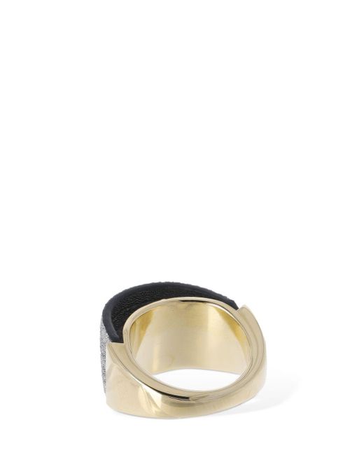 SO-LE STUDIO Gray Damen Lederring „Aria“