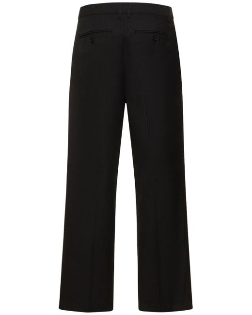 Pantalon chino en coton épais DUNST pour homme en coloris Black