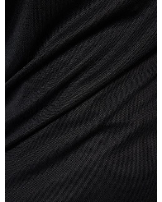 Robe longue en viscose yenza Khaite en coloris Black