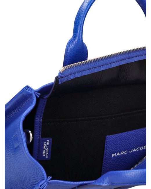 Marc Jacobs Blue The Small Tote Leather Bag