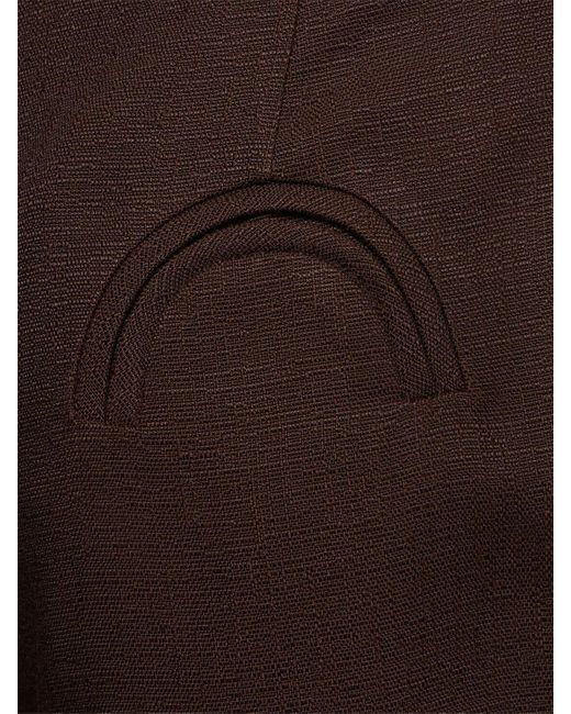 Mujer Pantalones Rectos Blazé Milano de color Brown