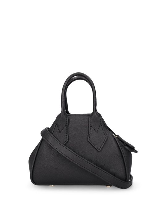 Vivienne Westwood Black Mini Tasche Aus Kunstleder "yasmin"