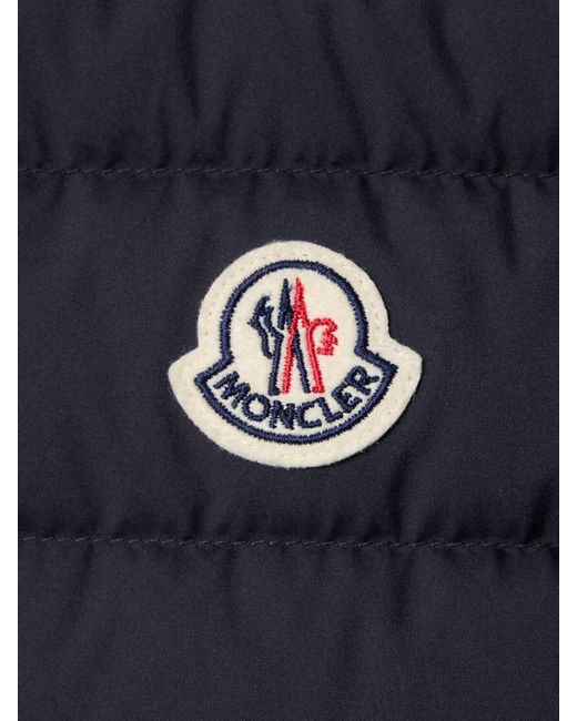 メンズ Moncler Bourget テックダウンベスト Blue