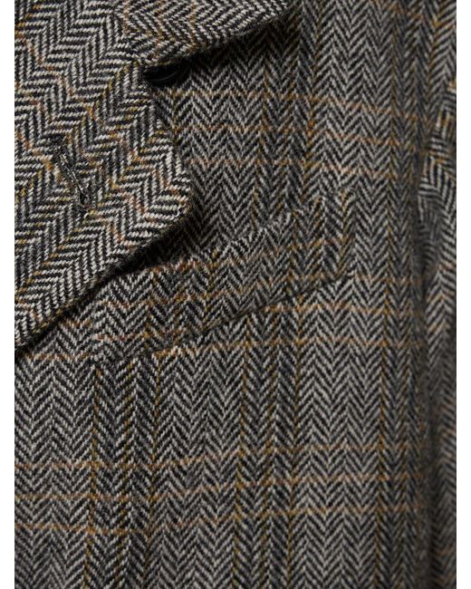 Manteau long en laine sabine Isabel Marant en coloris Gray