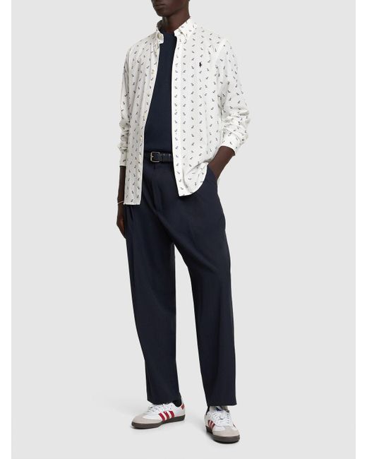 Polo Ralph Lauren Hemd Aus Stretch-baumwolle in White für Herren