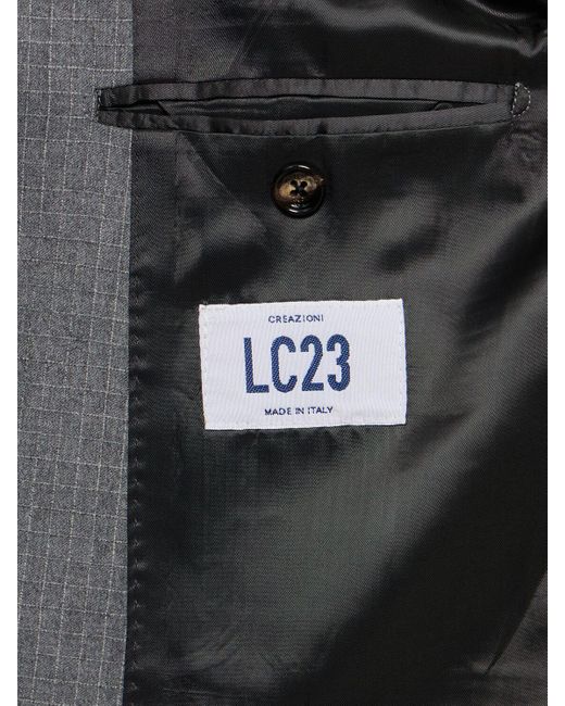 メンズ LC23 リップストップウールブレザー Gray