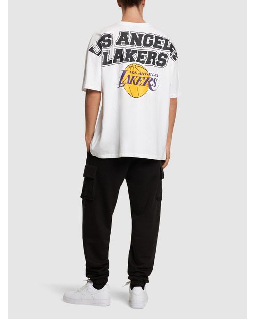 KTZ White Nba La Lakers Oversize T-shirt for men