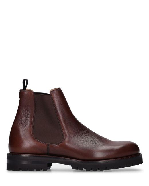 Church's Cornwood 3 Grained Leather Chelsea Boots in Brown for Men ...