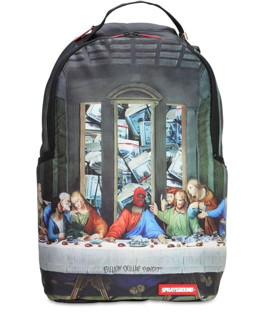 Sprayground Multicolor Last Pay Out Techno Backpack for men