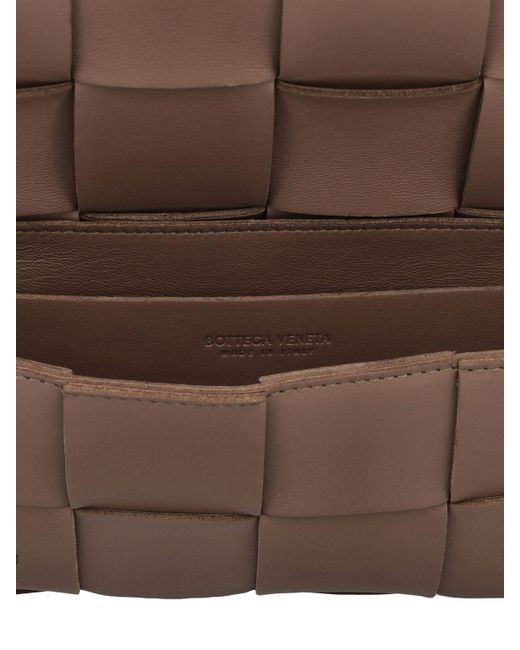 Bottega Veneta Brown Mini Cassette Leather Belt Bag