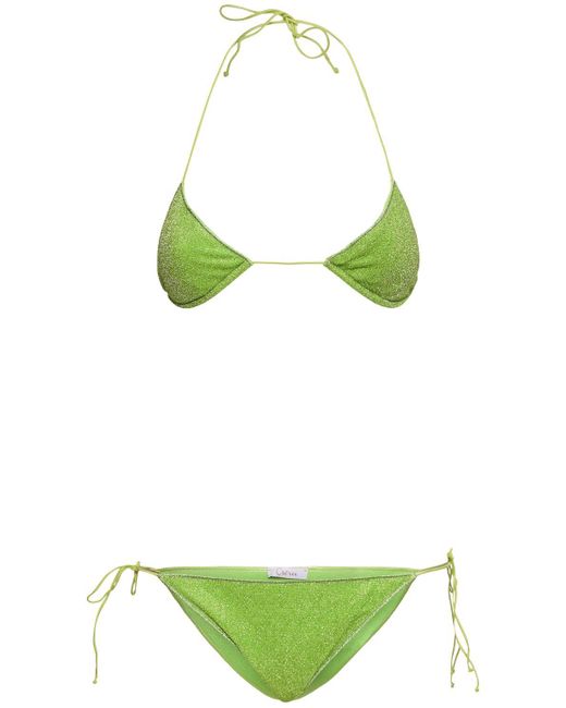 Oseree Green Triangel-bikini "lumière"