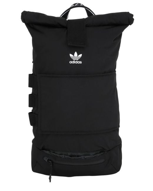 Adidas Originals Black Nmd Nylon Roll-top Backpack for men