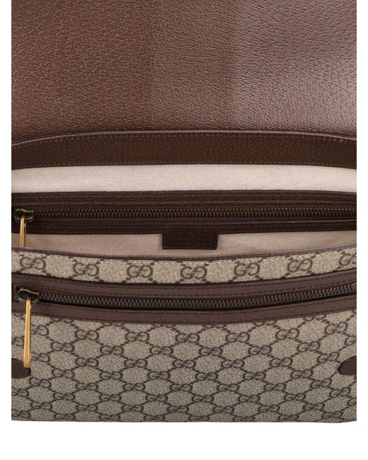 Gucci Gray Ophidia Gg Supreme Medium Crossbody Bag for men