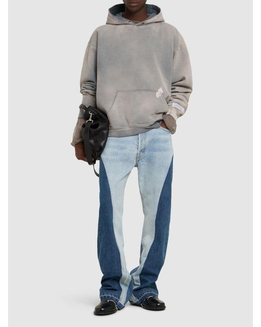 GALLERY DEPT. Blue Trent Color Block Denim Jeans for men