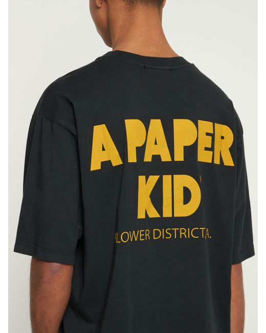 A PAPER KID Unisex Tシャツ Black