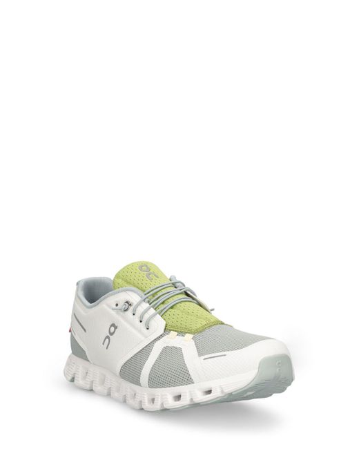 Sneakers cloud 5 push On Shoes de hombre de color White
