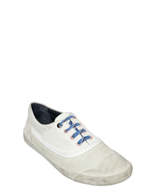 rubber toe canvas shoes