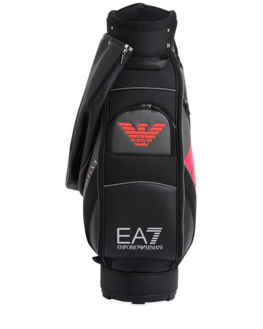 EA7 Black Golf Bag for men