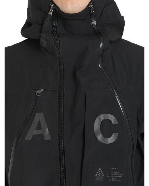 Nike Nikelab Acg Alpine Jacket in Black for Men | Lyst