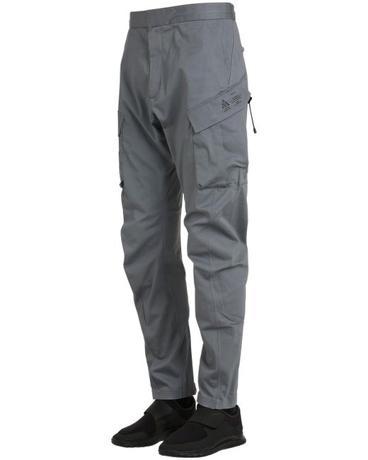 Nike Nikelab Acg Cargo Pants in Gray for Men | Lyst