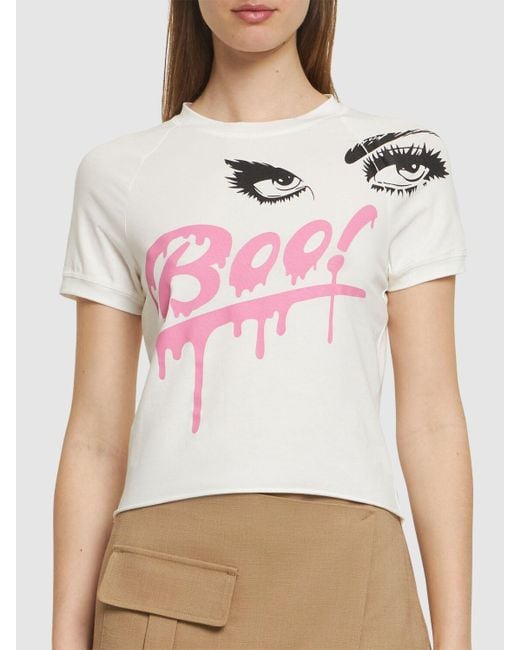 Cormio Pink Boah Cotton Jersey T-shirt