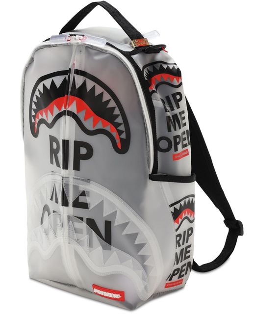 Rip Me Open Semi-transparent Backpack 
