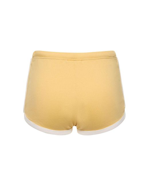 Shorts in cotone di Courreges in Natural