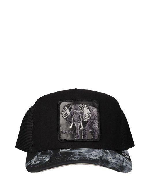 Goorin Bros Black Big Heat Trucker Hat for men