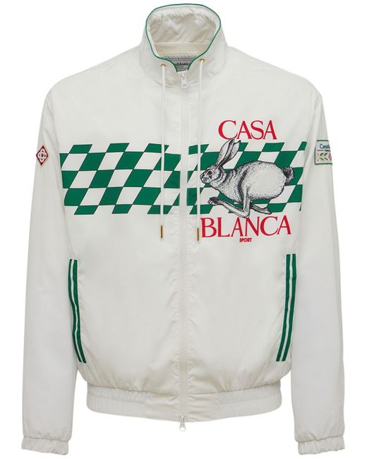 CASABLANCA Gray Casa Sport Tech Track Jacket for men