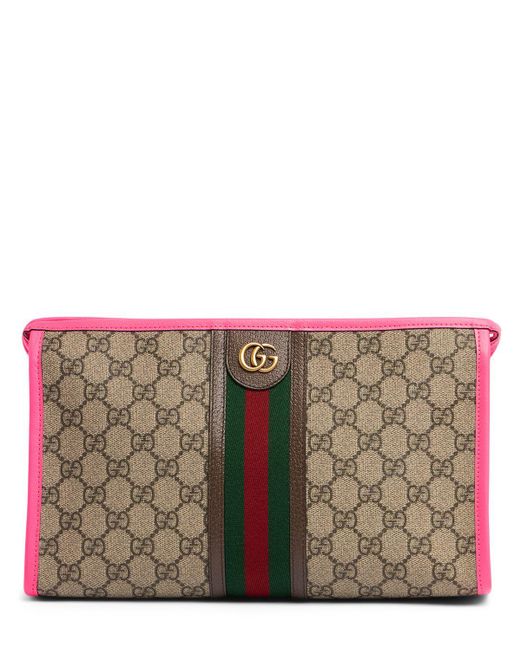 Ophidia gg toiletry case di Gucci in Gray