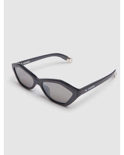 Jacquemus Les Lunettes Bambino アセテートサングラス Gray
