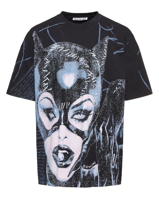 メンズ Acne Eresa Dc Tシャツ Black