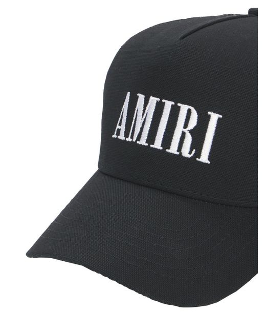 Amiri Truckerkappe Aus Baumwollcanvas Mit Logo in Schwarz für Herren Caps & Mützen Herren Accessoires Hüte 