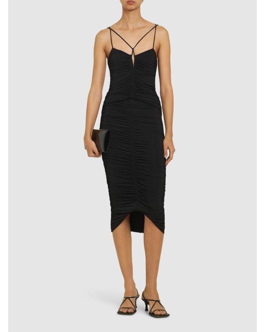 Isabel Marant Black Rock Aus Viskosemischjersey "leila"