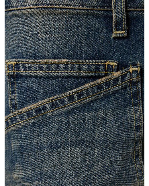 Nili Lotan Blue Jeans Aus Baumwolle Mit Schlitz "shon"
