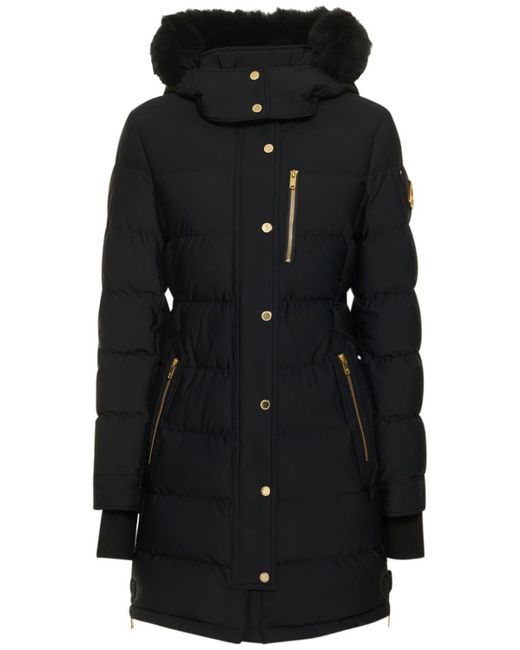 Moose Knuckles Synthetic Gold Capsule Watershed Parka in Black | Lyst
