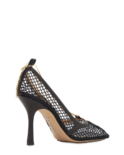 bottega veneta pumps in mesh