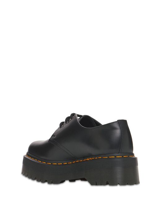 Dr. Martens Black 50mm 1461 Quad Leather Lace-up Shoes for men