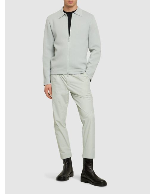 ALPHATAURI Gray Fanoa Casual Jacket for men